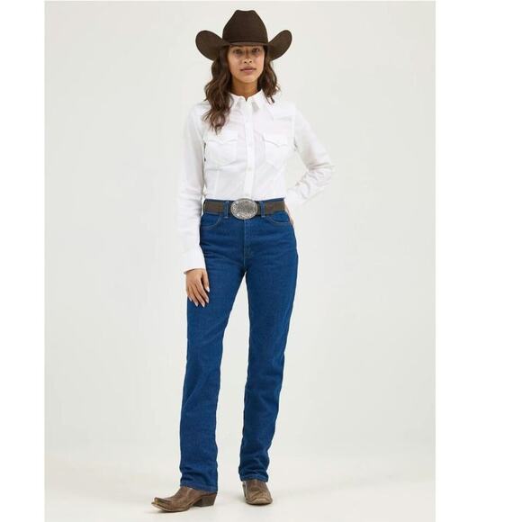 Wrangler Cowboy Cut Jeans Classic Fit Low Rise Women's Size 15/16 12MWZG NEW - Picture 6 of 6